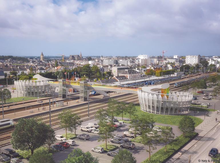 Egis Passerelle De Vannes © Ney & Partners