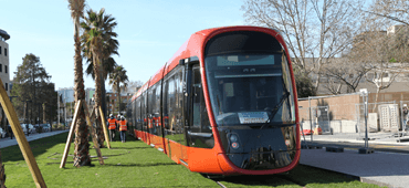 TRAM NICE ©Métropole Nice Côte D'azur Didier Quillon