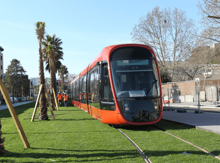 TRAM NICE ©Métropole Nice Côte D'azur Didier Quillon