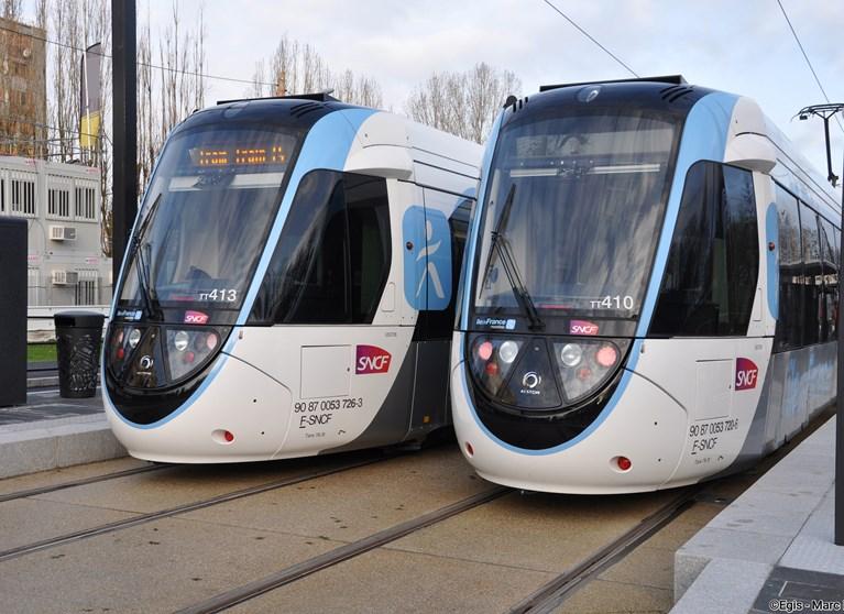 TRAM TRAIN T4 IDF ©Egis Marc Bouvier