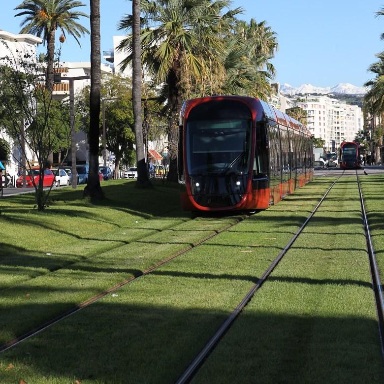 TRAM NICE ©Metropole Nice Cote D'azur Didier Quillon